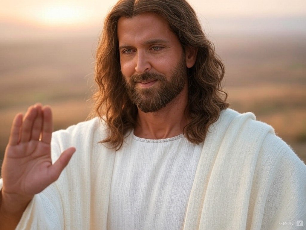 mainak_eco's tweet photo. Film makers, whats holding you back from making it reality. 
Hrithik Roshan as #JesusChrist 

#HrithikRoshan https://t.co/vD1kNJ1gDD