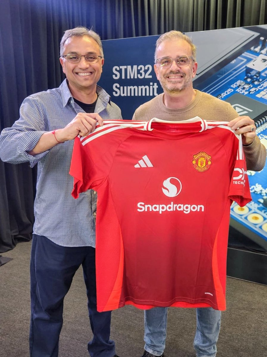 Did I mention how excited I am for #STM32Summit?! Tune in tomorrow at 8AM PST!! 

st.com/content/st_com…

<a href="/Qualcomm/">Qualcomm</a> <a href="/ST_World/">STMicroelectronics</a> #Snapdragon <a href="/WiFiAlliance/">Wi-Fi Alliance</a>