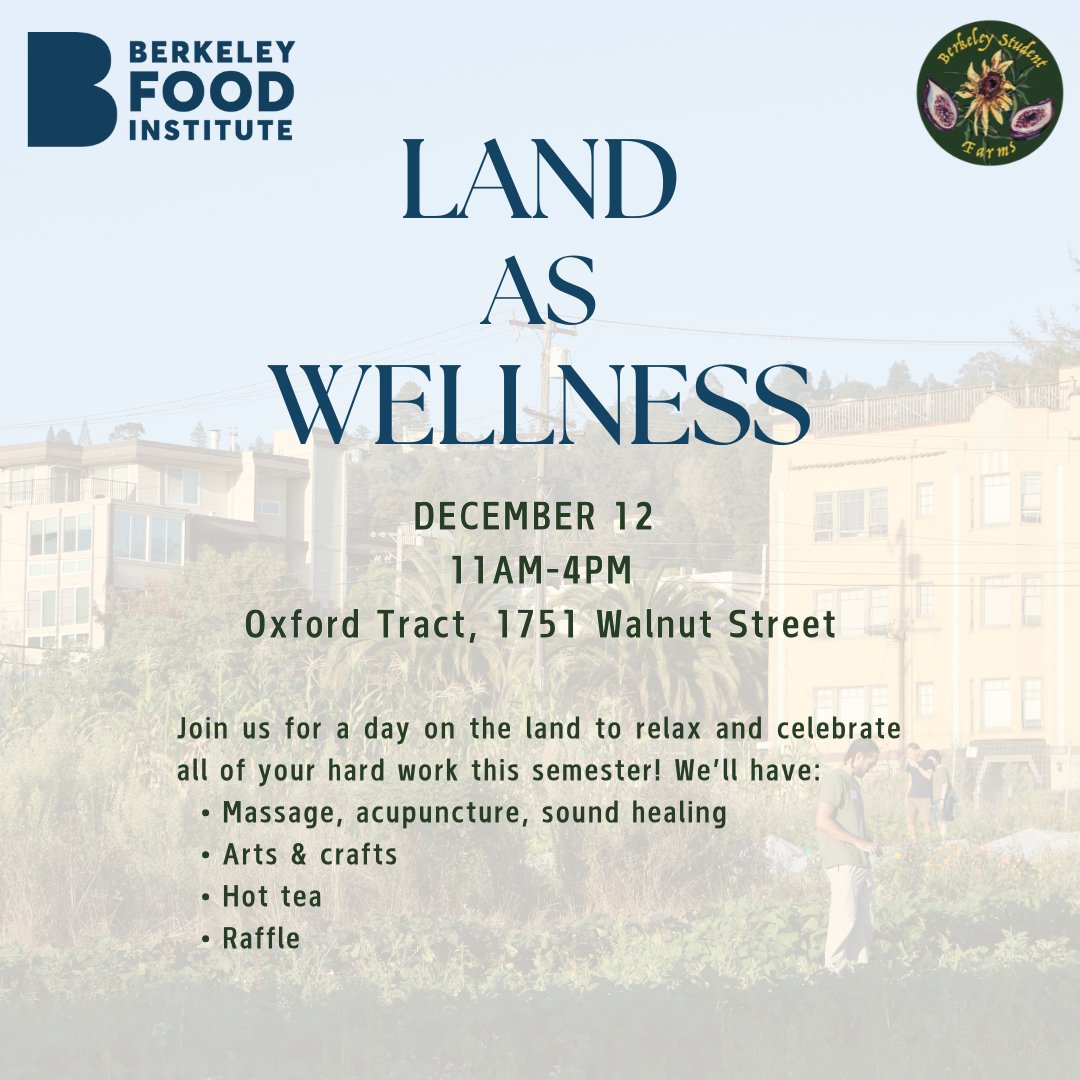 Berkeley Food Institute tweet media