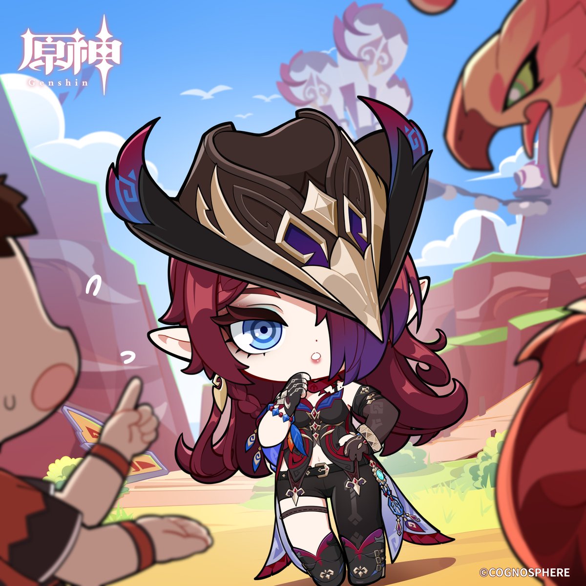 Genshin_7's tweet photo. #原神_キャラ生誕祭
【#チャスカ生誕祭2024】
「今日は私の誕生日なんだ。私のためと思って、このあたりで妥協してくれないか？」
「さすが、人も竜もどんとこいの調停者だな！」 https://t.co/KqJsVk4Tfo