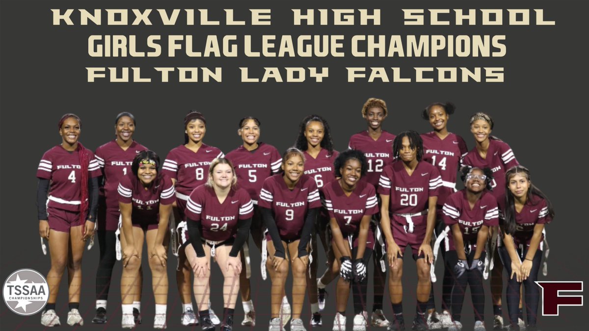 Rob Black (@fhscoachblack) on Twitter photo Congrats to coach <a href="/Tseawhale88/">Trey Sewell</a> and the <a href="/FultonFlagFB/">Fulton Lady Falcons Flag Football</a> on their Knoxville League Championship tonight.
#GoFalcons #2509 Congrats to coach <a href="/Tseawhale88/">Trey Sewell</a> and the <a href="/FultonFlagFB/">Fulton Lady Falcons Flag Football</a> on their Knoxville League Championship tonight.
#GoFalcons #2509