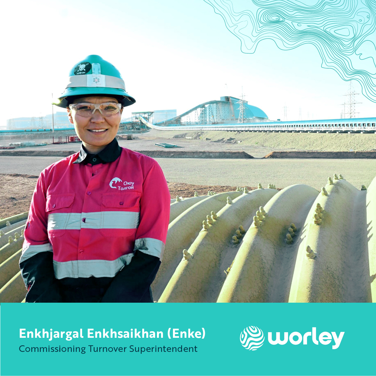 Looking back on this year, we’re celebrating Enkhjargal Enkhsaikhan, who received the prestigious Outstanding Woman in Mining Mongolia Award in the Support Services category. 

#Worley #Mining #RioTinto