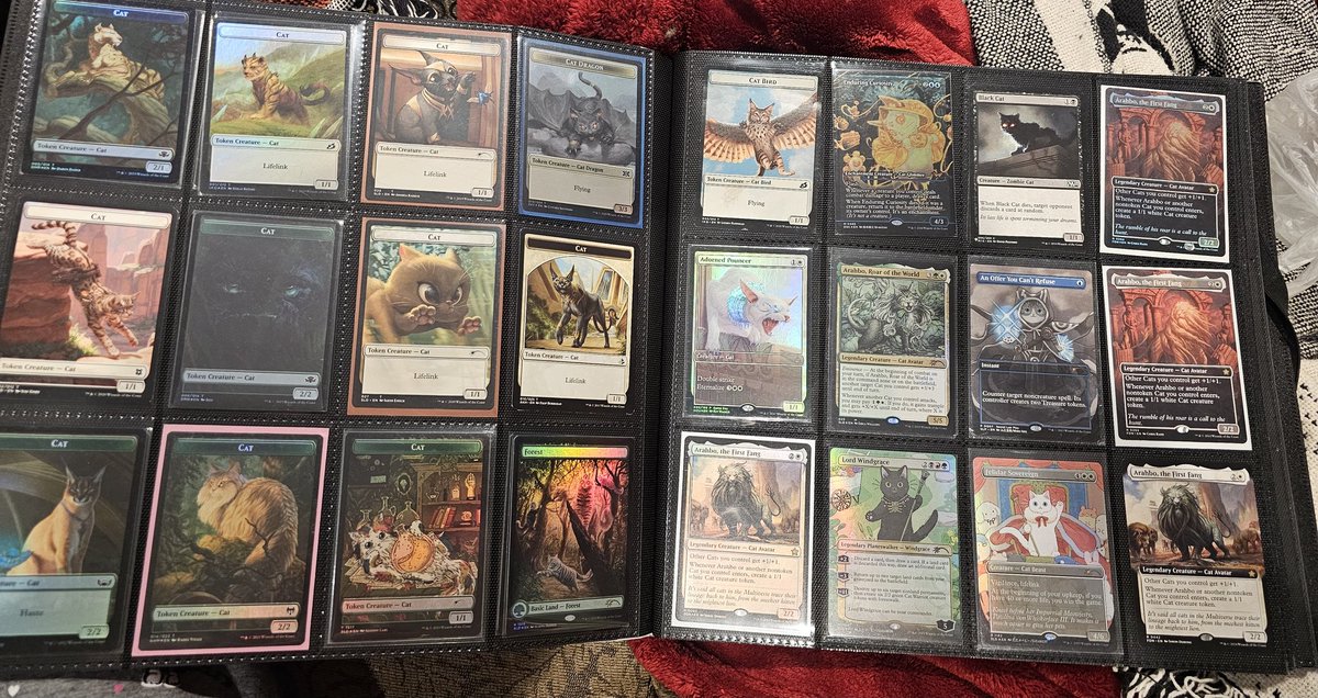 Am I abusing my power to collect all the cat cards in mtg? Yes, yes i am.