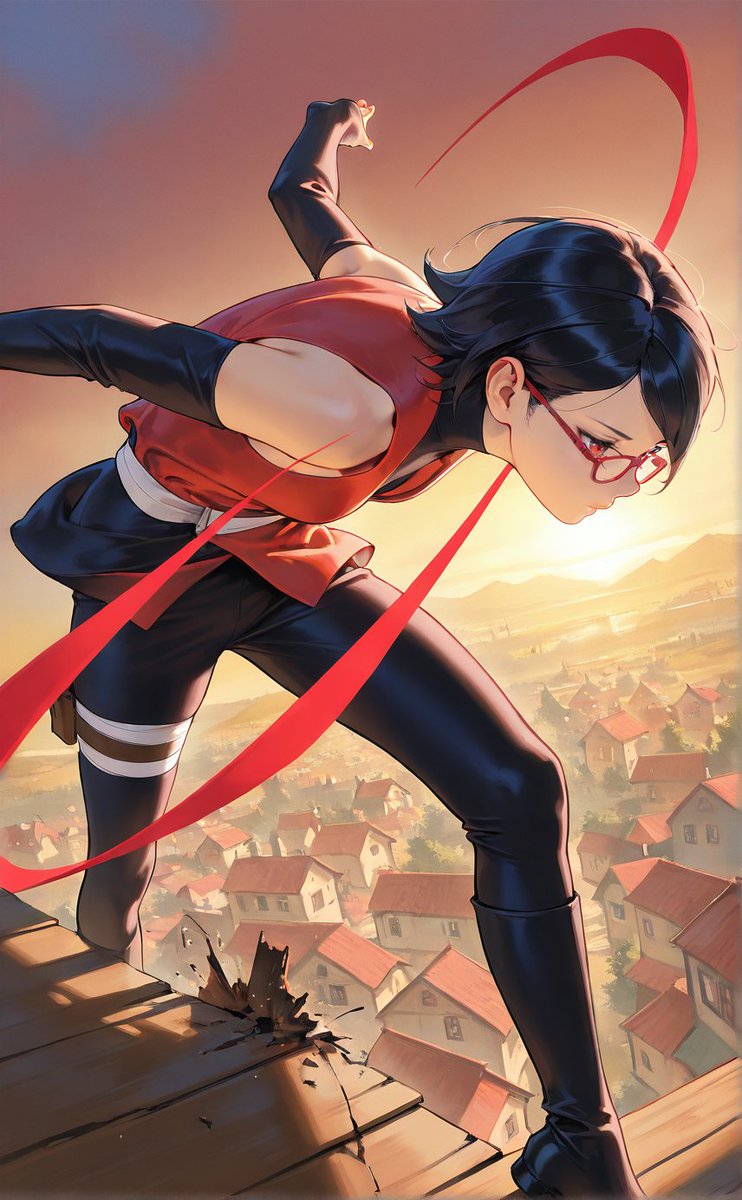 Inventor_muerto's tweet photo. #animegirl #animecommunity #Wallpapers #background #backgroundartists #AIイラスト #AI生成画像 #BORUTO #sarada https://t.co/SvHVDVfkFh