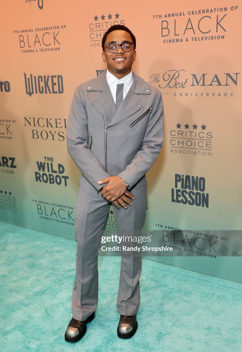 PowerTVFans's tweet photo. .@michaelraineyjr at the @CriticsChoice 7th Annual Celebration of Black Cinema and Television (12.09.24) https://t.co/N88hKx9K9Y