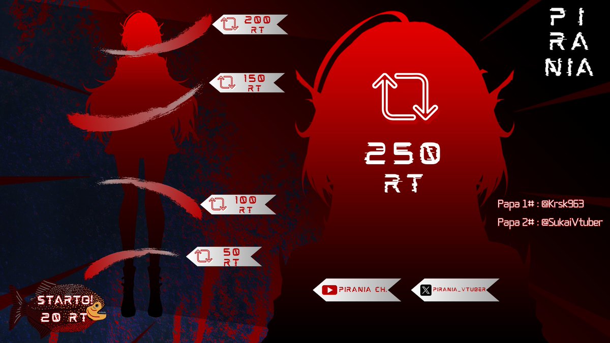 Pirania_Vtuber's tweet photo. 🌹🔥 𝑴 𝑶 𝑫 𝑬 𝑳  𝑹 𝑬 𝑽 𝑬 𝑨 𝑳🔥🌹

ว่ายน้ำหลงฝูงไม่พอ ยังต้องมาหลงทางด้วยเหรอเนี๊ยะ!!! 🥲
พอจะมีเหล่าคนน่ารักช่วยเปิดแสงสว่างนำทางปิรันย่าตัวนี้ทีได้ไหมค่ะ 🥺✨

🌹✨Debut : -- / -- / 2025

#PiraniaTH #VtuberTH #VtubersUprising #ModelReveal #Vtuber https://t.co/c46z8EGIX4