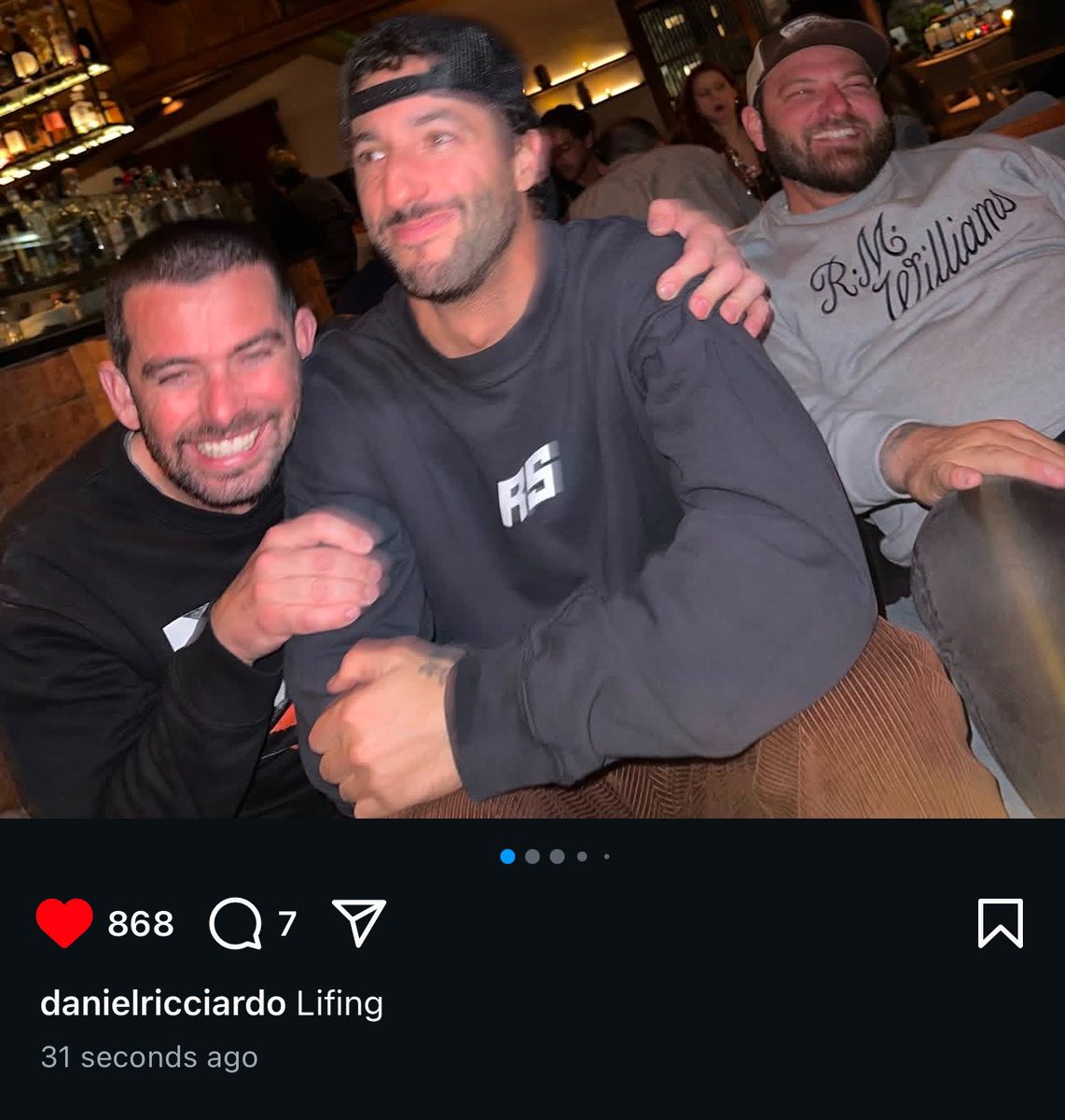 great now he thinks i’m a fan