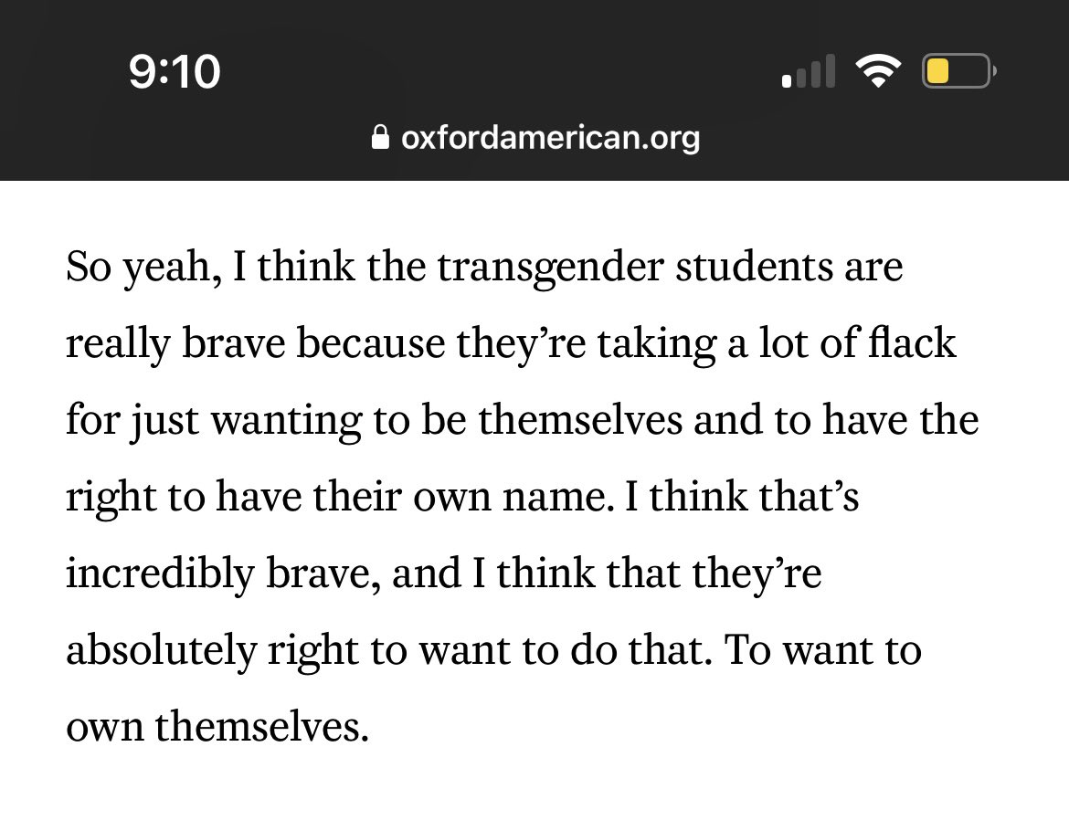 Nikki Giovanni speaking on the power of trans youth ❤️🕊️