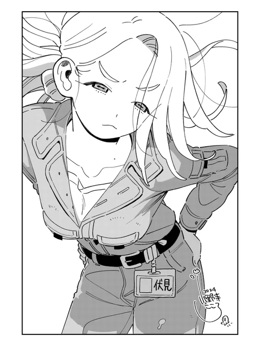 描いたもののなんとなくボツにした伏見さん 