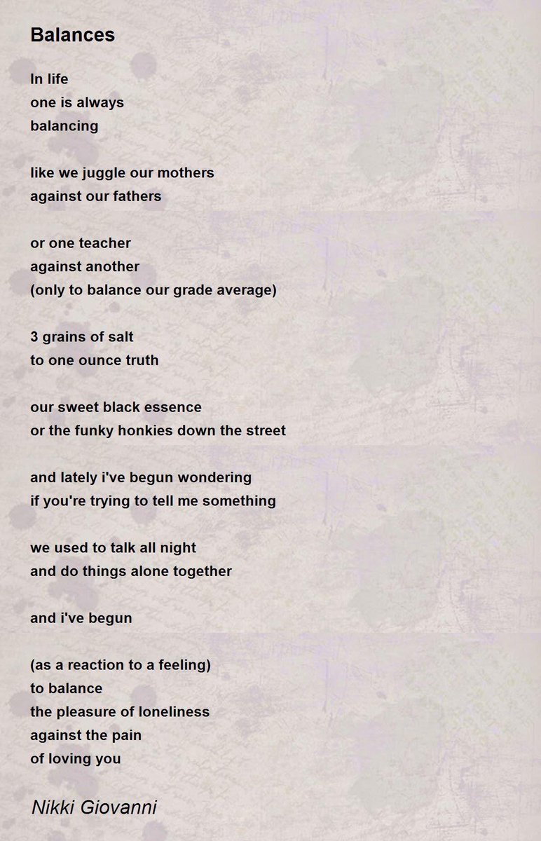 MelDubs's tweet photo. “A lot of people refuse to do things because they don’t want to go naked, don’t want to go without guarantee. But that’s what’s got to happen. You go naked until you die.”

-Nikki Giovanni https://t.co/KwTMWsKsd0