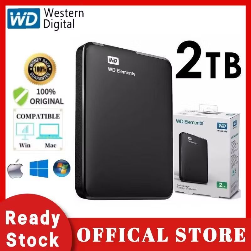 Cek WD Hardisk Eksternal 2TB External Hard Drive Portable Hdd USB3.0 Hard Disk 2TB External HDD Eksternal Hardisk dengan harga Rp181.000. Dapatkan di Shopee sekarang! s.shopee.co.id/50IVPIJpCf?sha…