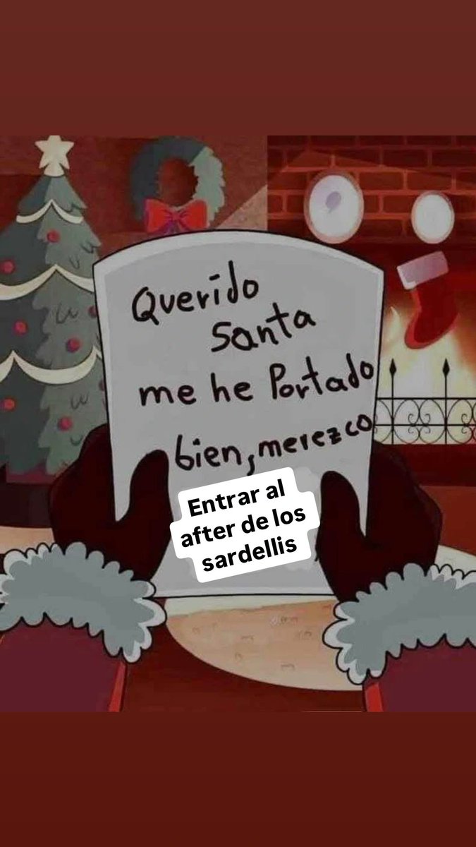 IMPERIOERBAKERO's tweet photo. Querido santa https://t.co/MzVDOH9Tzx