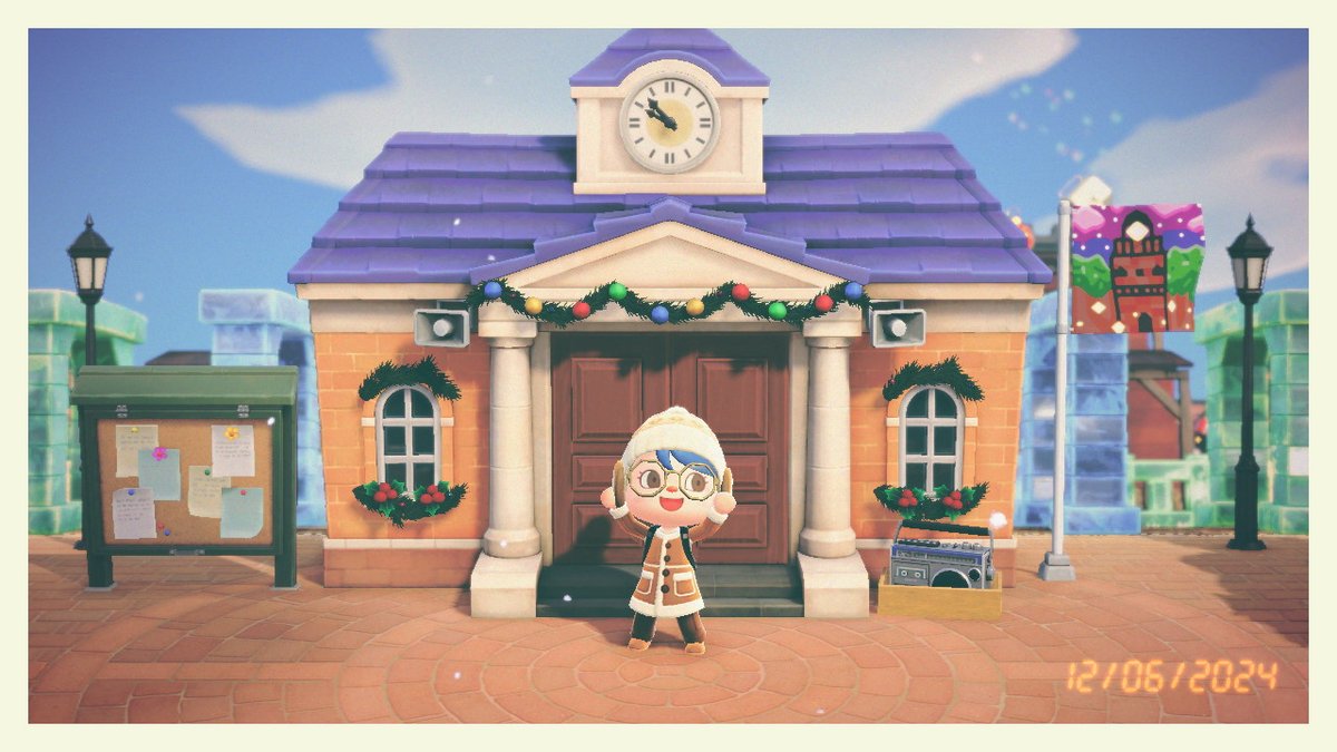 Sketch238's tweet photo. #31DaysofThankmas - Day 6 

I'm so happy I finally was able to catch some snowfall on Membata this morning! And on the day of Thankmas too :D I hope that's a good sign!  ☃️🎄 https://t.co/3SB2sN21ZN