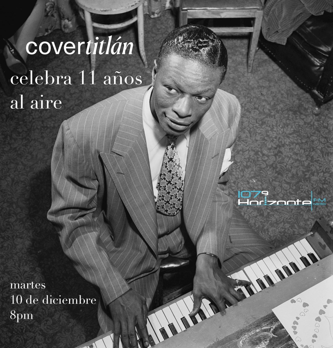 ¡#Covertitlán festeja su decimoprimer aniversario! Y lo celebraremos este martes en punto de las 8pm, dedicando todo el programa a una sola canción... No se pierdan la historia detrás del éxito de Nat King Cole, "Nature Boy", por <a href="/HorizonteJazz/">Horizonte 107.9 FM</a> 107.9 FM