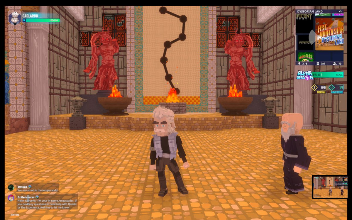 BerkmanCaglar's tweet photo. Exploring the mystical Temple Hall in Dystopian Land in @TheSandboxGame. Ancient secrets or future tech? You decide! 🏛️🔮 https://t.co/5tsK96keZJ #TheSandbox #AlphaSeason4 #AS4SocialChallenge https://t.co/g93KTGDAUY