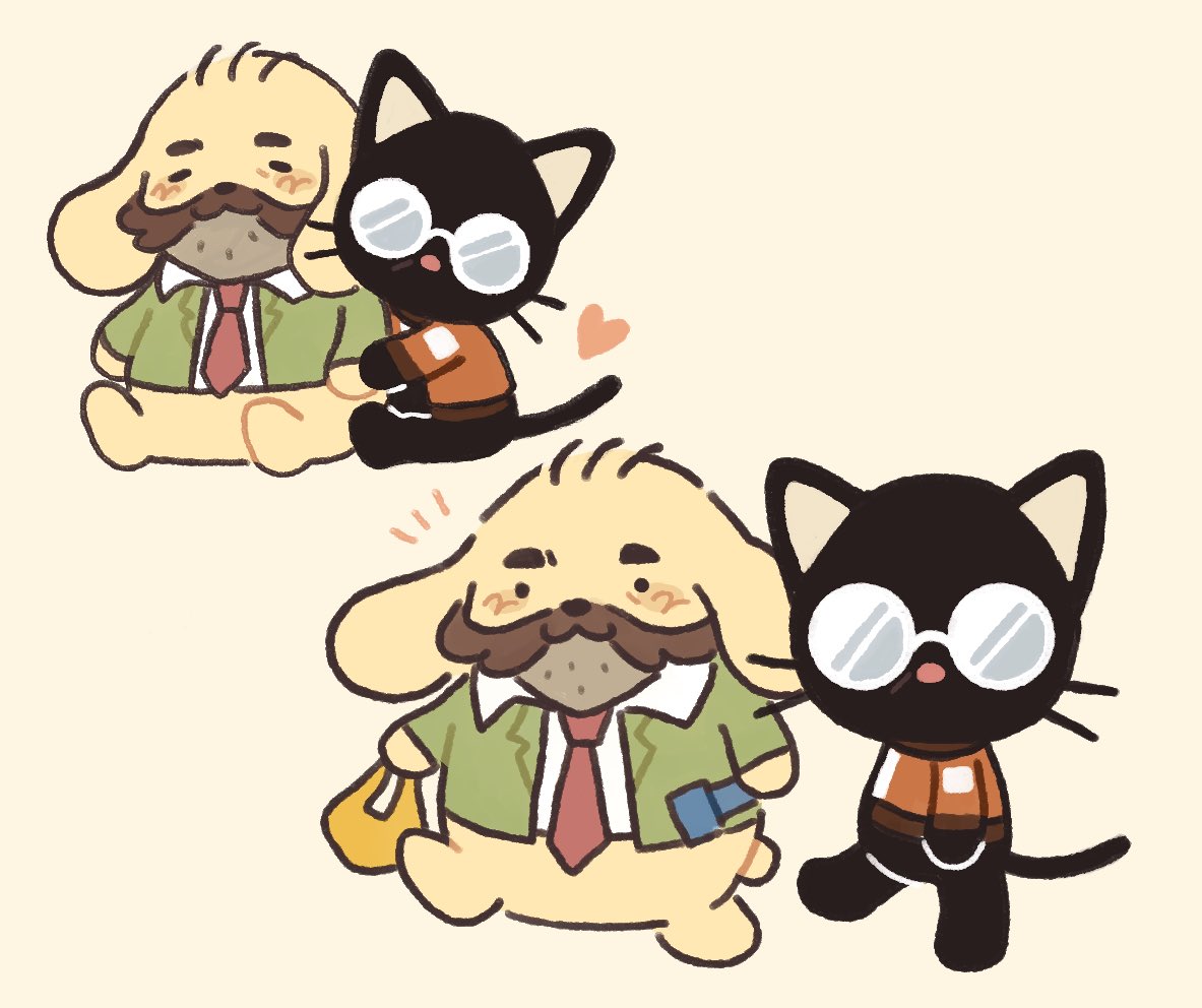 sorambeee's tweet photo. drew them again they’re so cute https://t.co/TPRjbJqgB3