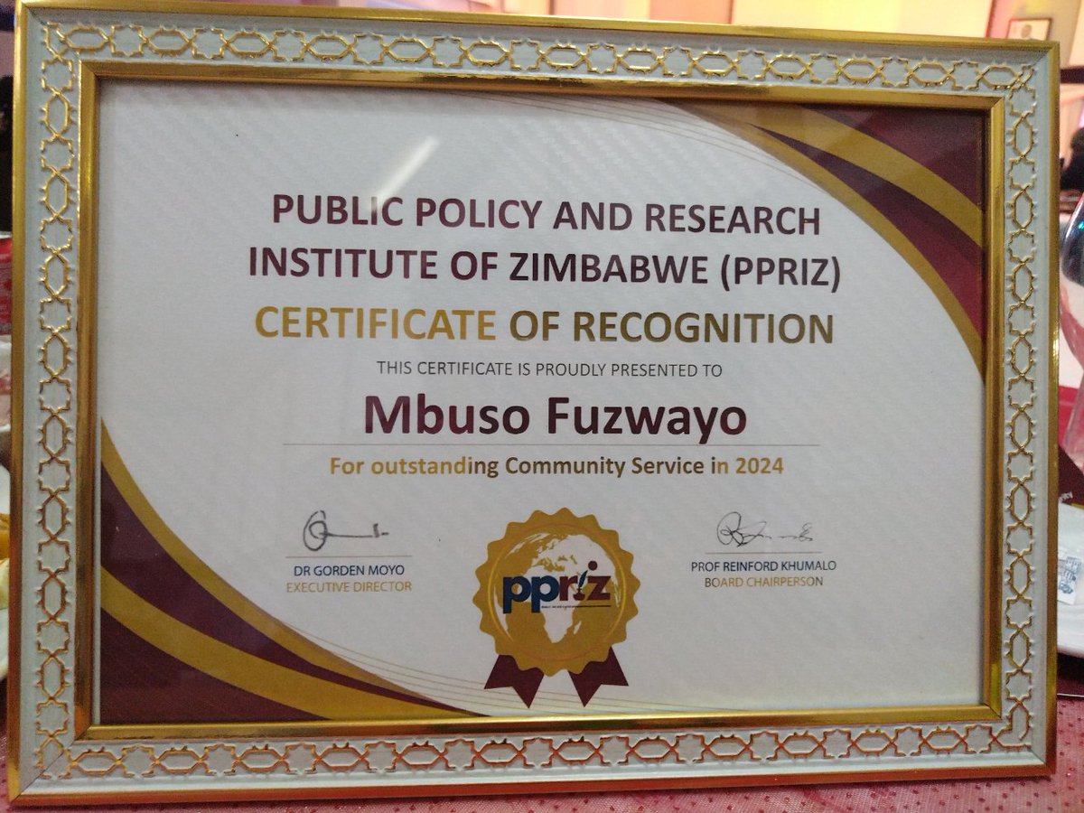 samkebusiness's tweet photo. One of my favorite people was honored over the weekend for his activism by Public Policy And Research Institute Of Zimbabwe (PPRIZ). Let me tell you, if you want to see genuine and selfless activism walking on two  legs, please look for Mbuso Fuzwayo. 

Thande and l always crack up whenever we say he taught us to care for no money when doing this work. Activism work will be done with or without money.

He always reminds me to be an activist and not a worker in this space. "MaTshu, ama workers ayahlupha, sebebulele iactivism". I am so glad that l have him around to learn what activism is. He deserves this recognition and more.

Amhlophe Fuzwayo. Your love, commitment and selflessness to the struggle is appreciated. We love you❤️