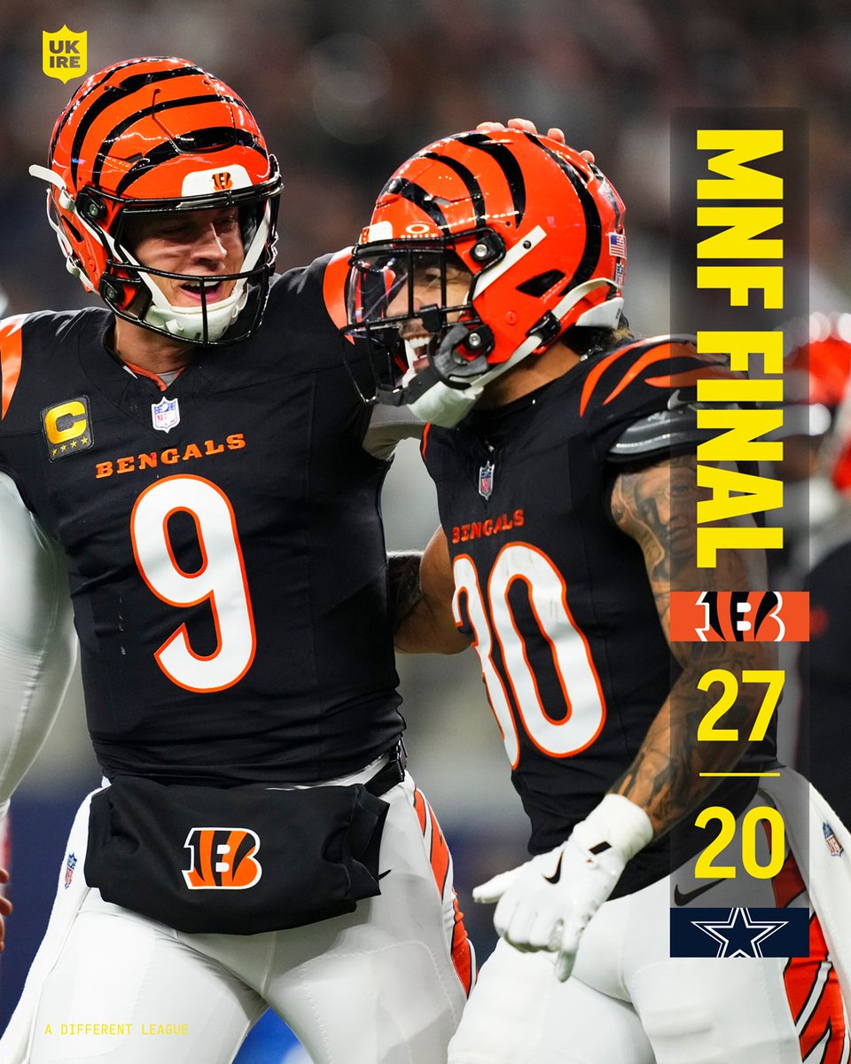 NFLUKIRE's tweet photo. Game over, @Bengals win it! https://t.co/lPUMJXIrqR