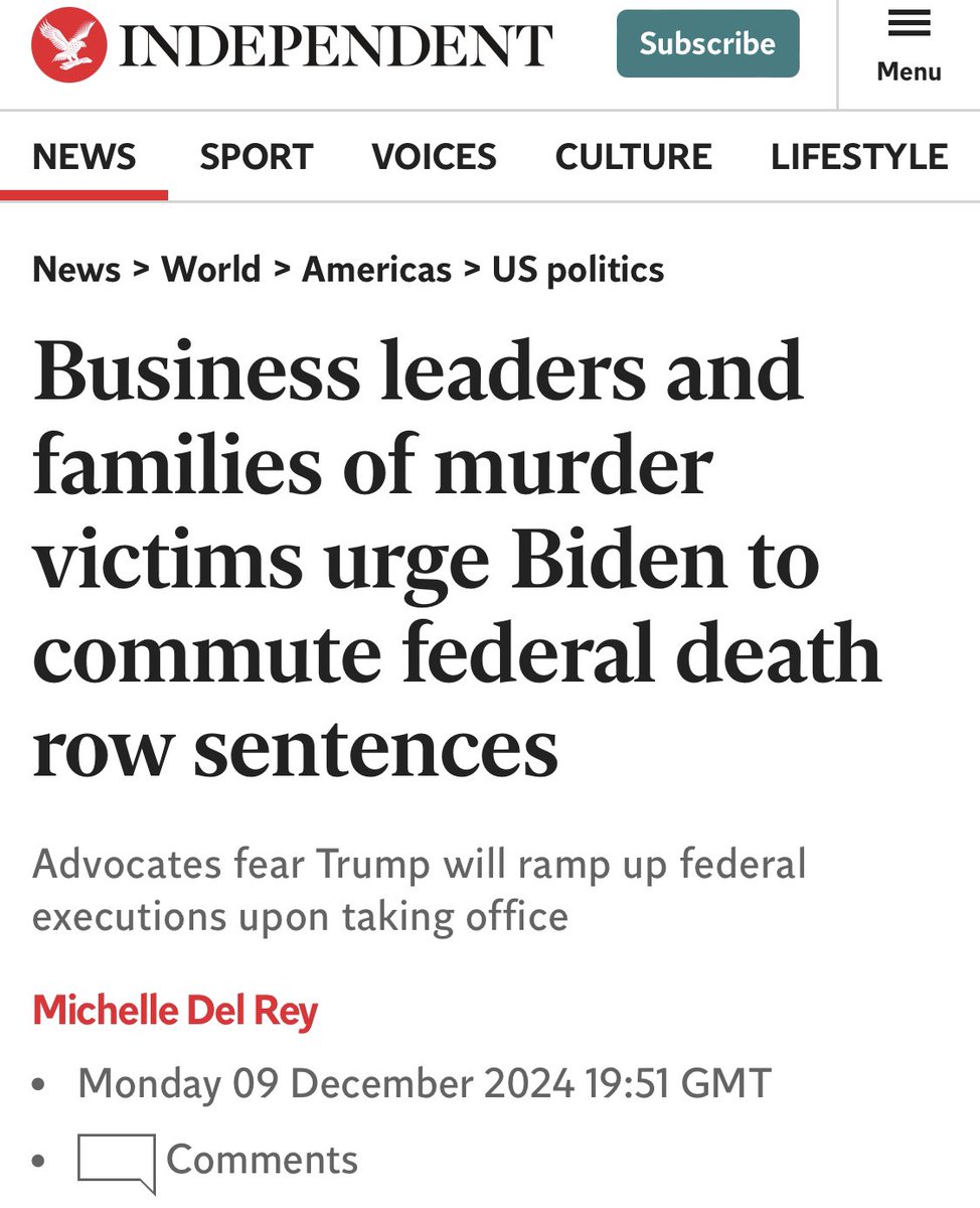 Yasyszcjosh's tweet image. Now that @JoeBiden has heard our message (and hopefully read our letter!) let’s see if he follows through on his opposition to the death penalty. 

#CommuteTheRow, Joe!