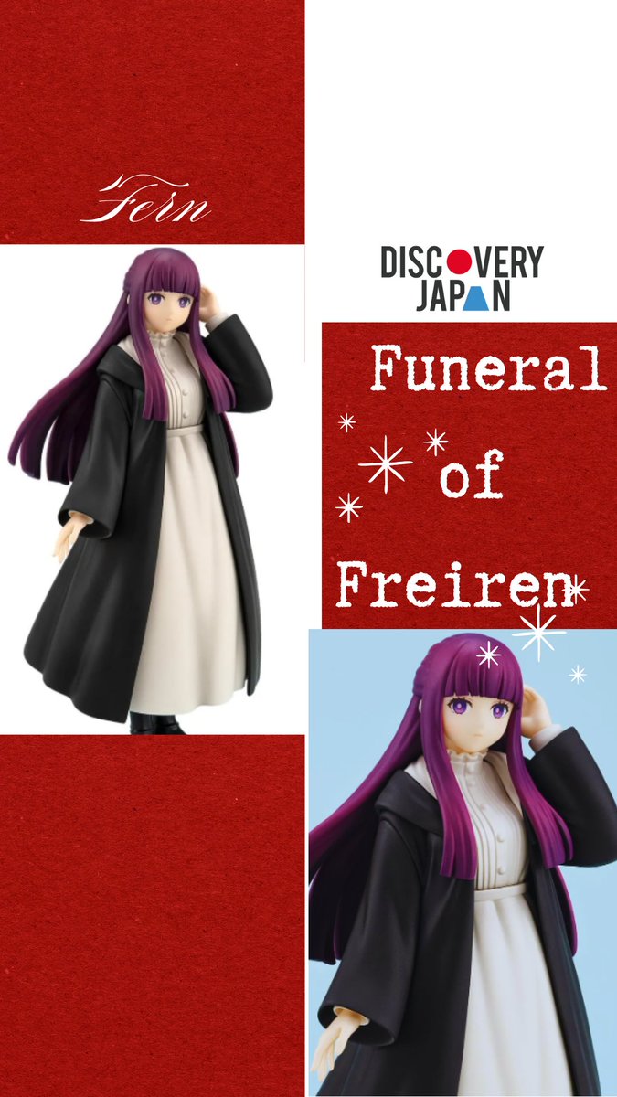 DiscoveryJapanM's tweet photo. 💜 POP UP PARADE Fern Figure from Frieren 💜
Based on the hit anime, this stunning figure is a must-have! ✨
🌟New Arrival 🌟
https://t.co/x1ZMBT5dwf
#FuneralOfFrieren #FernFigure #AnimeMerch #POPUPPARADE #Frieren https://t.co/fwAm3lf88d