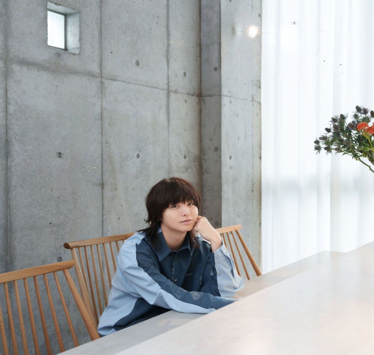 Inoosukii's tweet photo. My architect Inoo 🫶💙 https://t.co/p081oSRxHa
