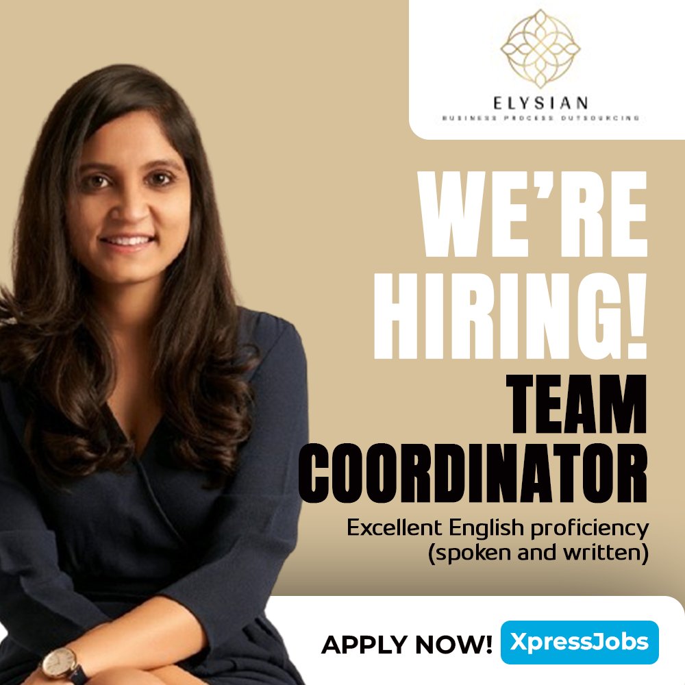 xpress_jobs's tweet image. Elysian BPO Pvt Ltd is hiring Team Coordinator | Hybrid - Colombo

Apply via xpress.jobs/jobs/view/1659…

#ElysianBPO #TeamCoordinator #HybridJob #SriLankaJobs #BPOJobs