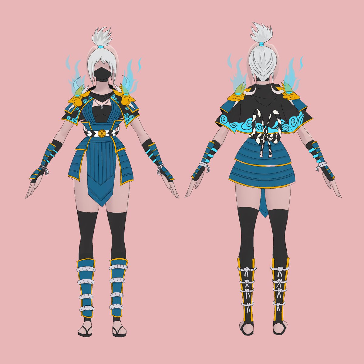 vvynji's tweet photo. @3on3FreeStyle Platform: Steam PC
IGN: Vynji

Male Outfit: Oni Warrior 
Female Outfit: Oni Maiden

#3on3Freestyle #2024MyDesign https://t.co/vKzhvphYZy