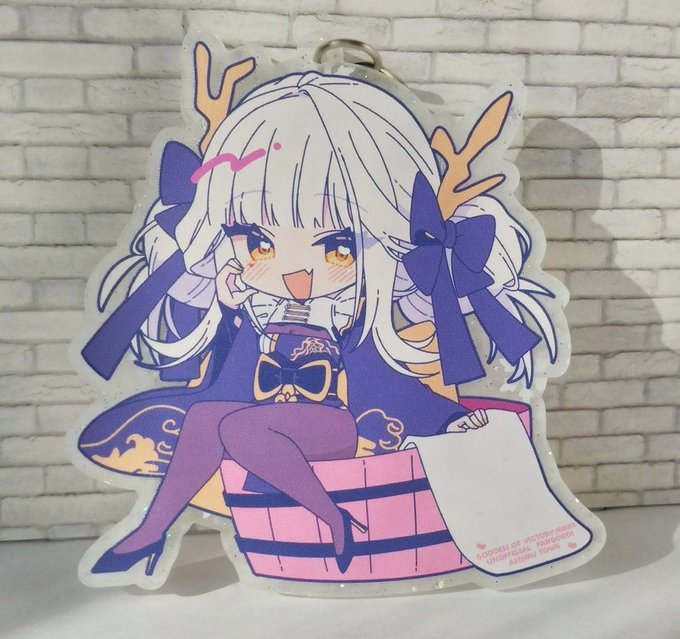 雪見温泉🤍ブラン アクキー届きました超かわいい!!!
80mmくらいの大きさのアクキーです🤍
このアクリルが本当に雪!!って感じでぴったりです! 