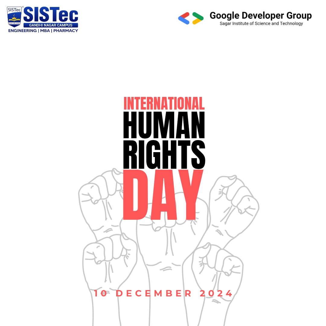 gdsc_sistec's tweet image. 🤝 On #HumanRightsDay, GDG SISTec stands for equality, inclusion, and respect. 🌍💙

Let’s use tech to empower communities and turn ideals into reality.

💡 Empathy in action, equality in code.

#GDGSISTec #TechForGood