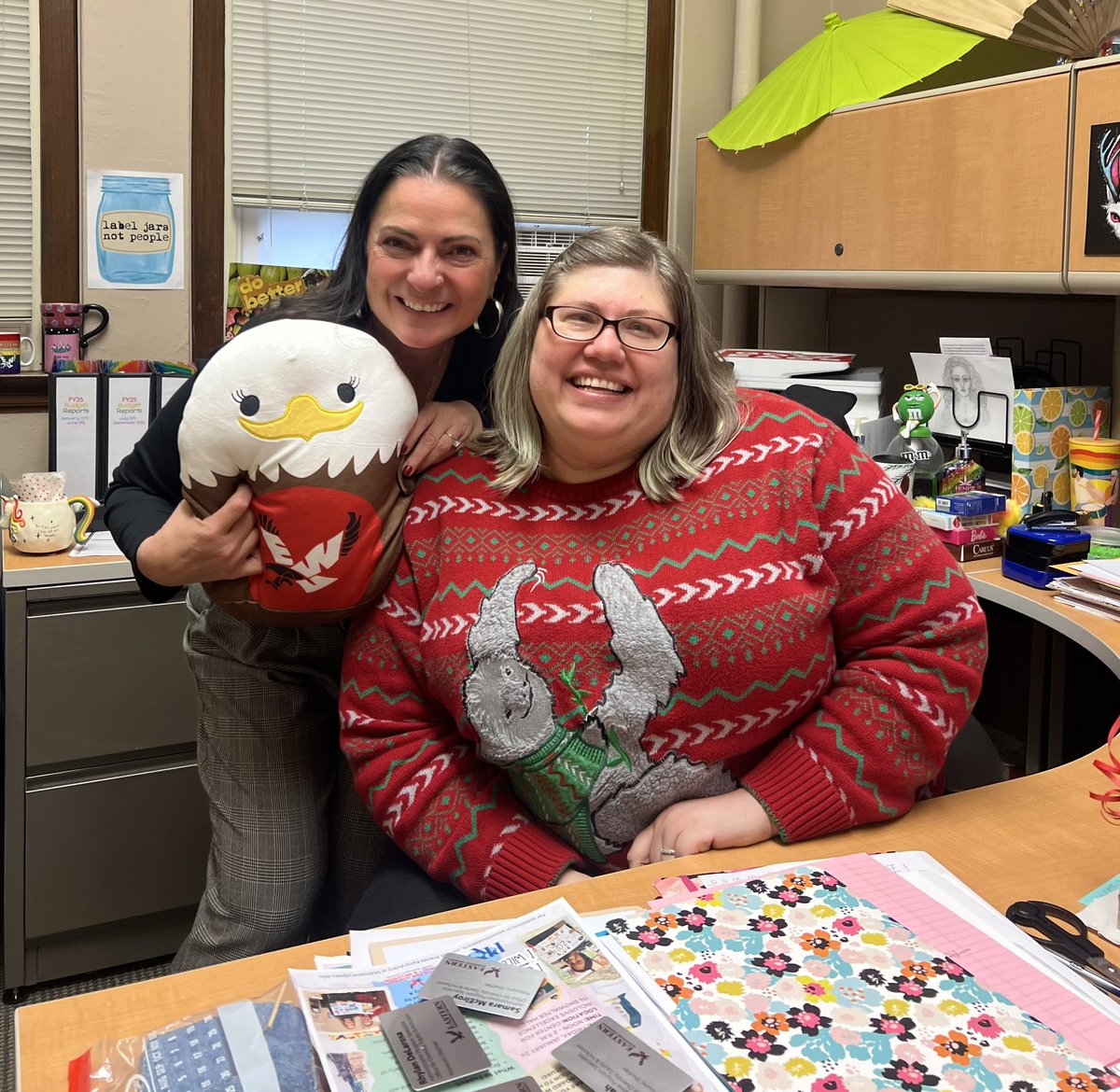 DiversityEWU's tweet photo. Happy Holidays from all of us in EWU’s Office for Diversity, Equity &amp; Inclusion! Our wish is that you are safe, warm, housed, fed, and included! If you’re answer is no to any of those, please call on us. ♥️ https://t.co/ax26cTMIYW