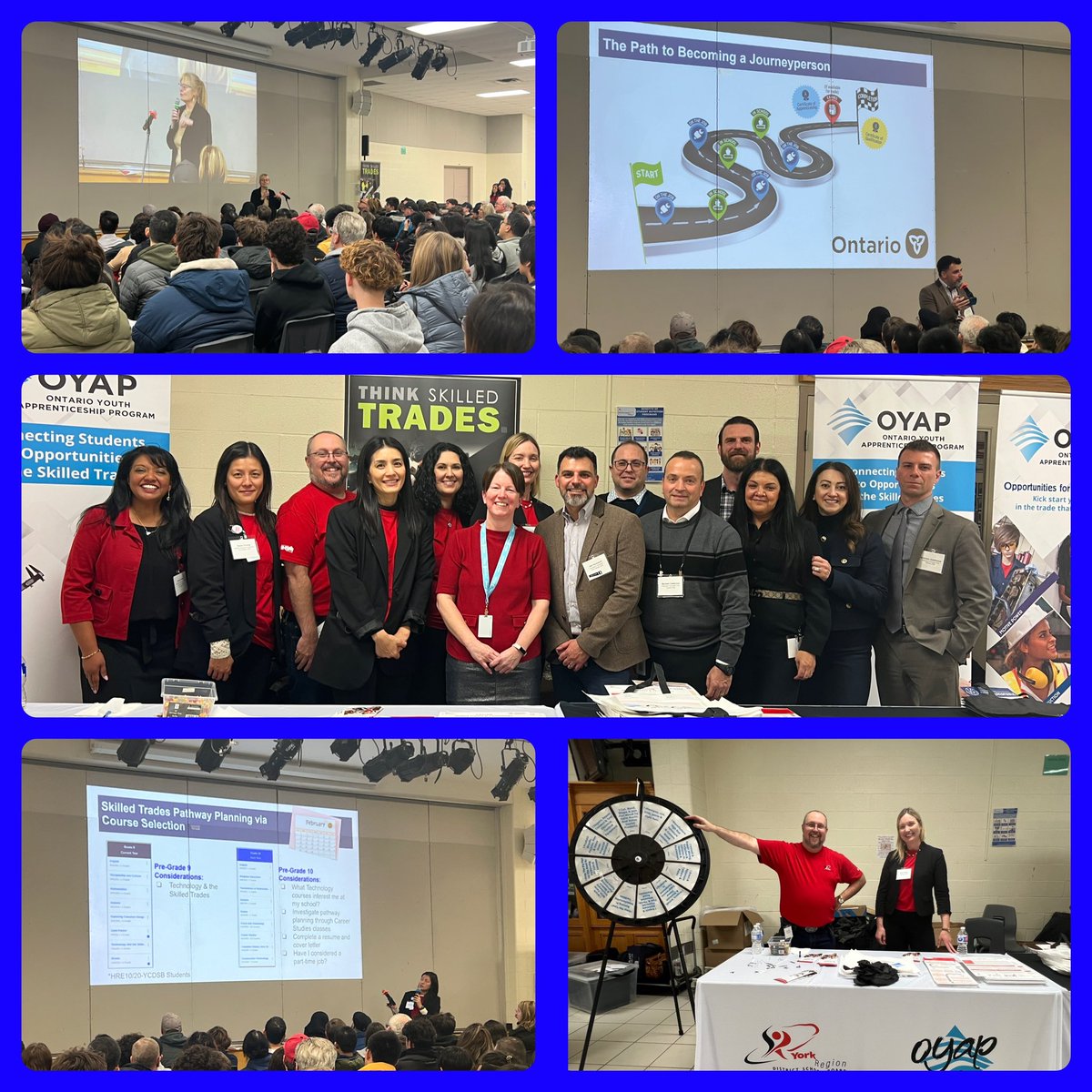 YRDSBPathways's tweet image. It was wonderful to see over 450 students &amp;amp;  families at this evening’s event to support the exploration of pathways in the Skilled Trades, hosted in collaboration with @PathwaysYCDSB.  Thank you to all the organizations who partnered with us in support of student success.