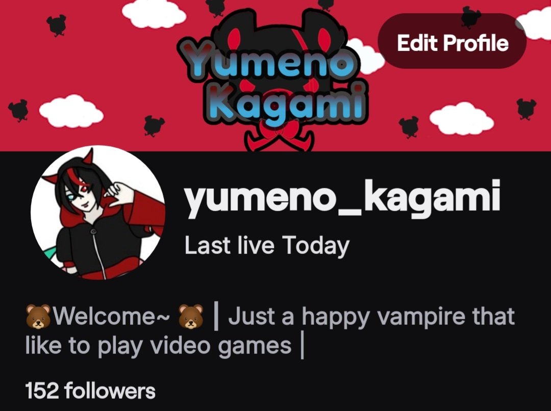 Yumeno_Kagami's tweet photo. Hey! I know it's been a while since I posted, but I just wanted to hop on and thank everyone for 152 followers on Twitch! Tha k you all so very very much! Hopefully we can reach 200! 
Love you cubs! Thank you for supporting me.🩷🩷 https://t.co/yAHnS2YnJy