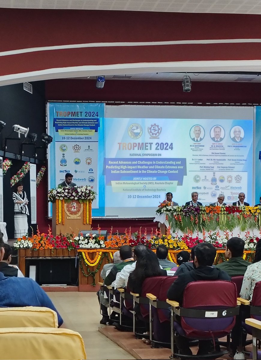 TROPMET 2024 underway at NIT Rourkela.