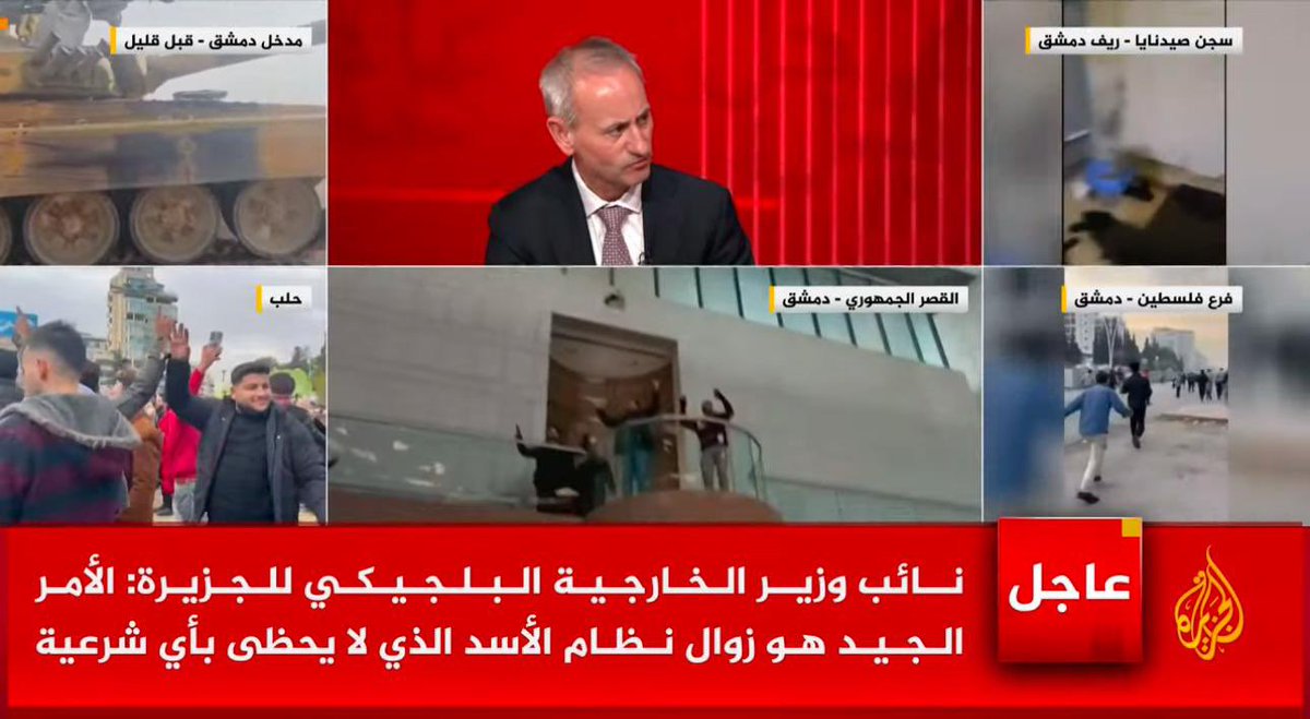 3 busy days in Doha 🇶🇦:
♦️Doha Forum, panel discussion “Leveraging Science and Tech Innovations for Diplomacy”.
♦️Bilateral meetings with 🇶🇦 MFA, Commerce and QIA ♦️Meeting our dedicated 🇧🇪 Embassy team. 
♦️Meeting 🇧🇪 business community in 🇶🇦 
♦️Interview on Al Jazeera on Syria.