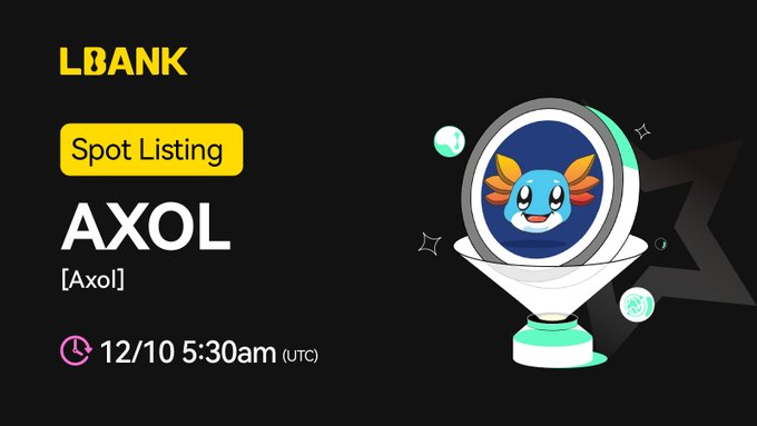 LBankPUSSY's tweet photo. Exciting times ahead! 🐸 Axol is set to launch on LBank, and the community is buzzing with anticipation! 🎉 Don't miss out on this fantastic opportunity to join the movement! https://t.co/8jc0TxrIwu