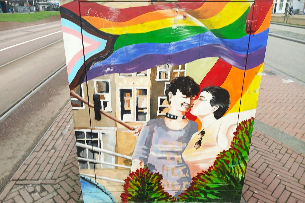 beerfollowers's tweet image. Daily street art #291 #Delft #Delftcity #LGBTQ #followthebeer #StreetArt #streetstyle #streetphoto #streetphotography #streetphotographer