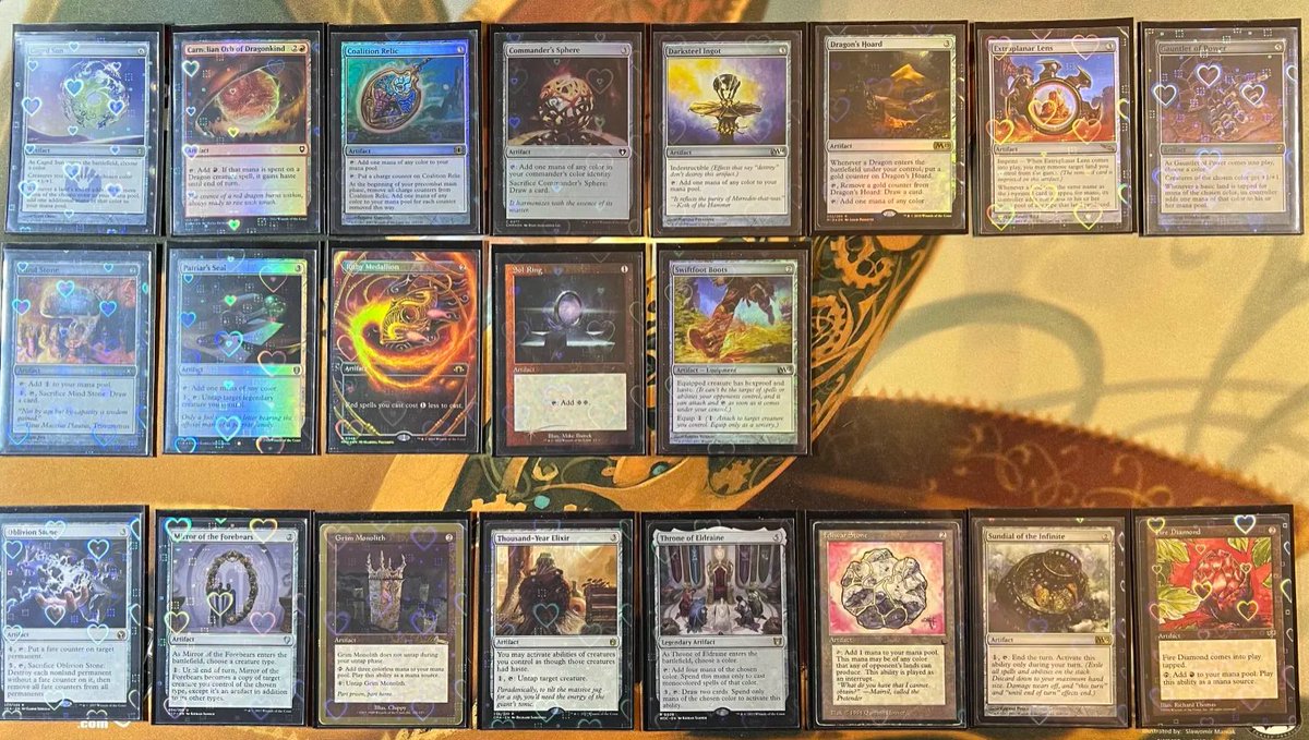 Holtzmann's tweet photo. So close to fully foiling out my Zirilan, of the Claw edh deck. Had this one for close to a decade now, and have slowly been adjusting/foiling out cards I knew I wouldn't swap out. https://t.co/kEeGcTIQTX