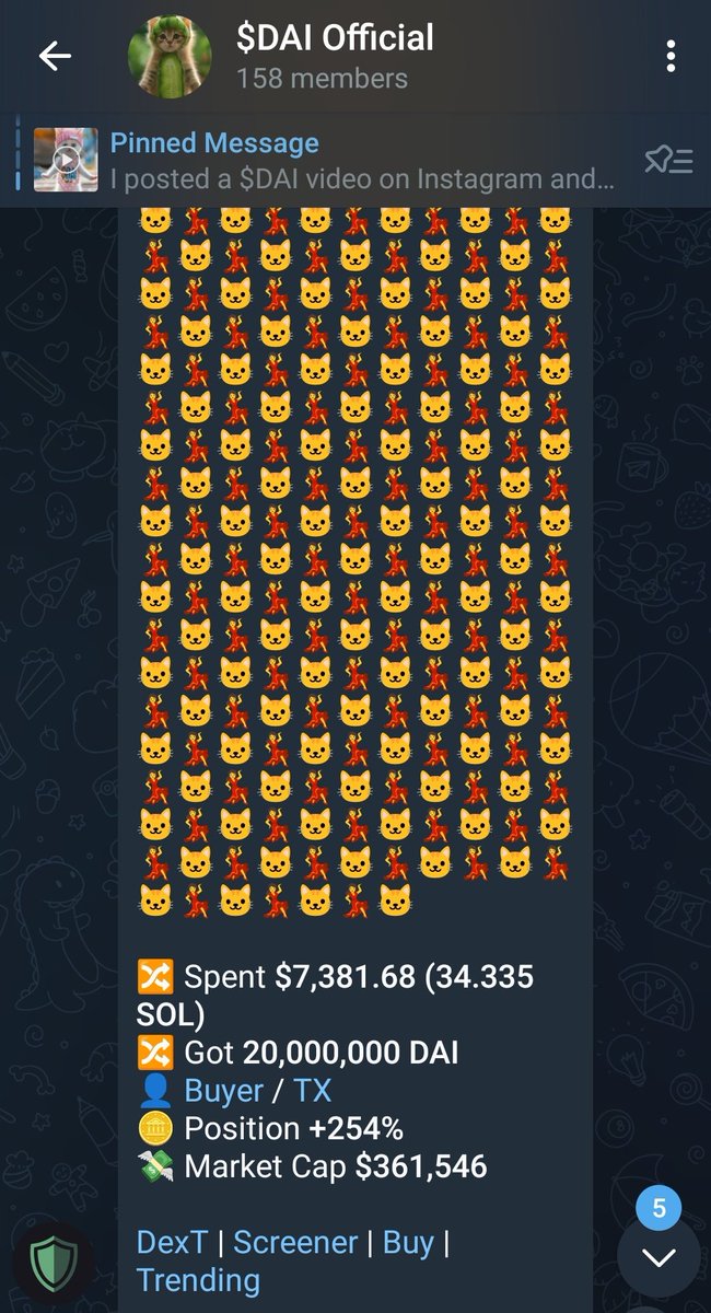 Groot_crypt's tweet image. 🚀 Don’t Miss Out on $DAI ! 🚀
While everyone is caught up in the Luigi meta on #TikTok, the smart money is silently accumulating $DAI. 📈

@daikiticto_
3MhG4sgXMHFdYZ2jo1gGSjzMCfL462wF5Dfq5A9jpump