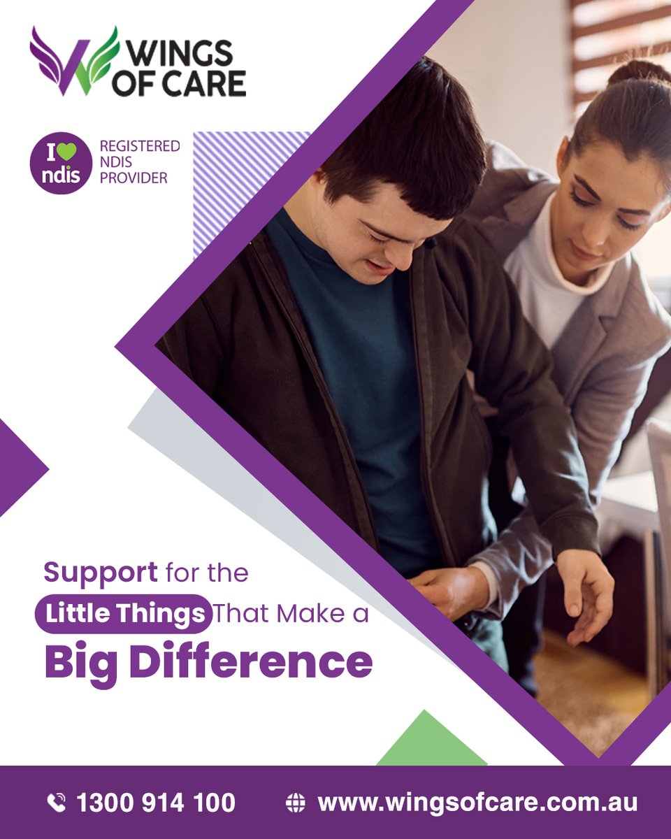 wings_of_care's tweet photo. Every task becomes easier with the right support. Live independently, knowing help is always there when you need it.

To know more about our services contact our team now!
 https://t.co/HqP3meDom4
 1300 914 100
  info@wingsofcare.com.au https://t.co/zmSrbp8Ni9