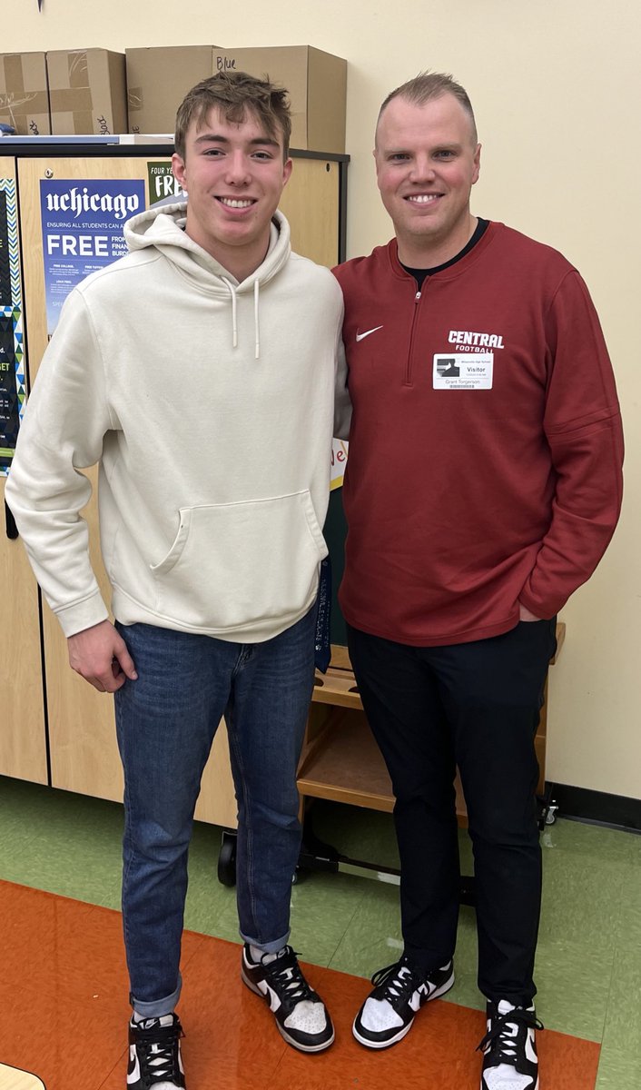 Great to connect in person - Appreciate <a href="/CoachT_CWU/">Grant Torgerson</a> coming out to The Ville today!