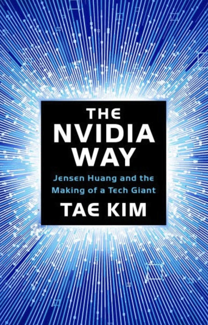 firstadopter's tweet image. Happy THE NVIDIA WAY book release day for all who celebrate!