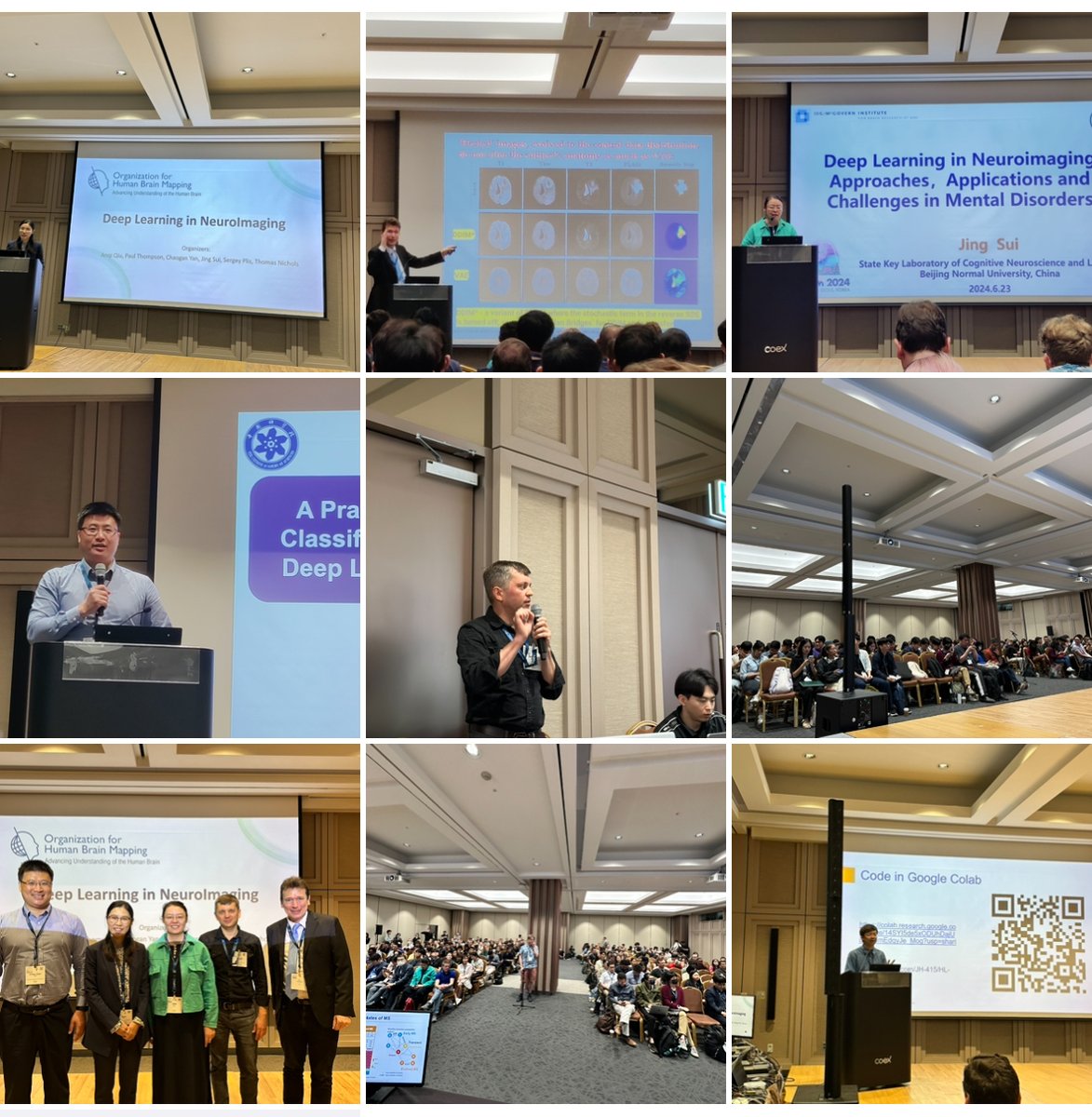 HBM course, Deep Learning in Neuroimaging, is online.  
Paul -lnkd.in/gPGCNuNJ
Sergey  - lnkd.in/gw4fg6Ng
Jing  - lnkd.in/gCwBHm4c 
Chao-Gan - lnkd.in/g4cXpPF8
Anqi  -  lnkd.in/gjQvNn5w
Thomas  - lnkd.in/gXemMieJ