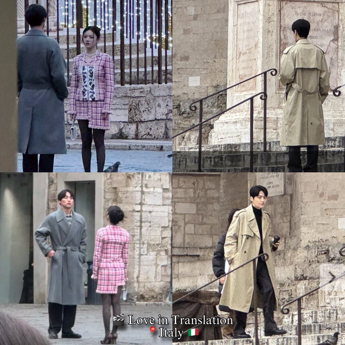 kdrama_menfess's tweet photo. Crumbs Kim Seonho, Go Younjung &amp; Sota Fukushi di Perugia, Italia 🇮🇹
🎬 Netflix series, Love in Translation •kdm•
https://t.co/SSFGP7pIqg