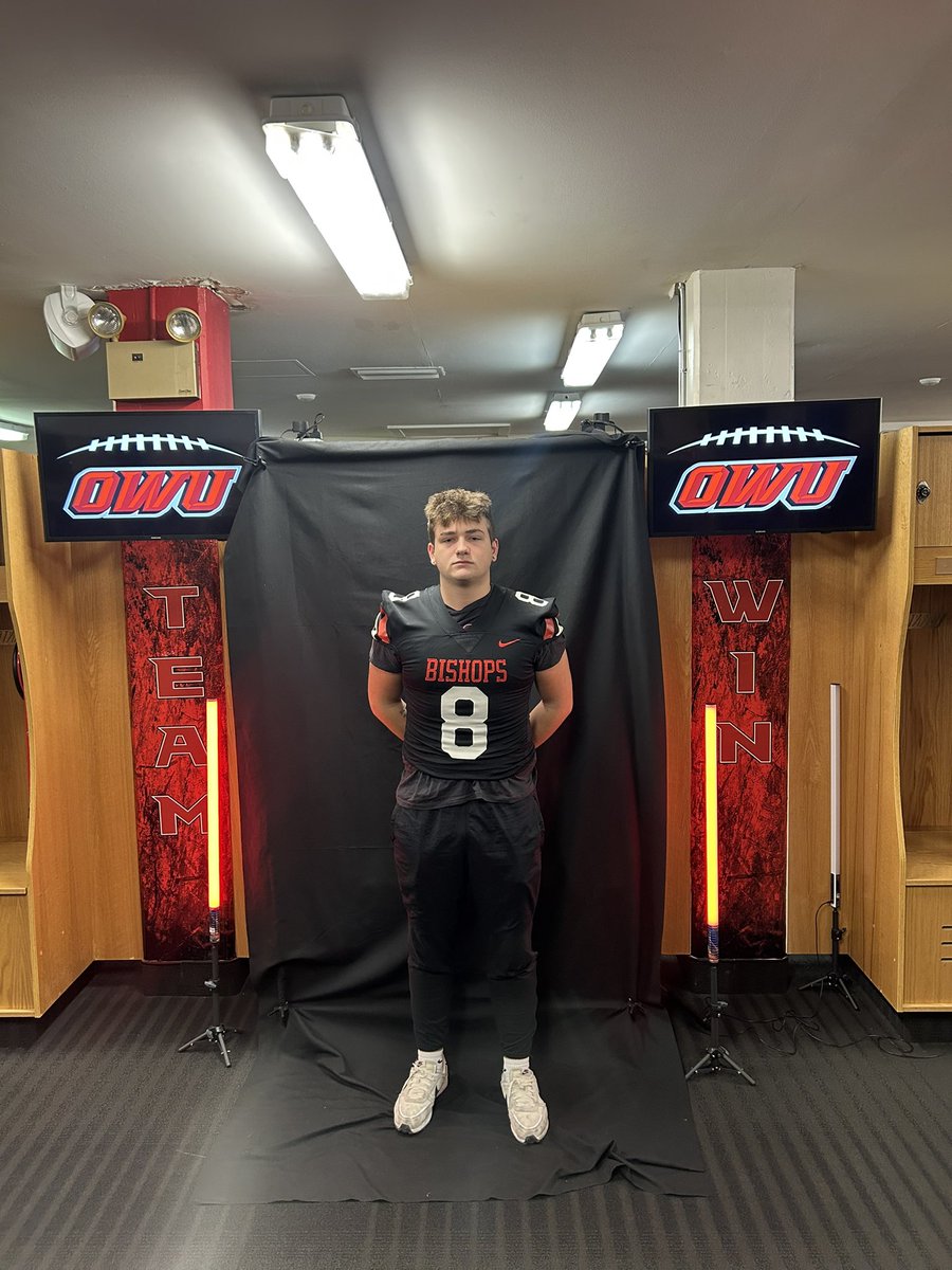 Had a great visit at OWU thank you to the coaches for having me out!!