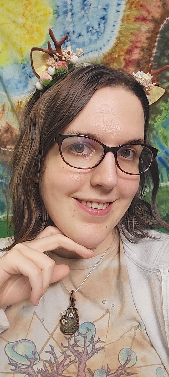 FerociouslyS's tweet photo. Wanna connect a little? Get percieved by this deer??

I'm live rn on https://t.co/cxsjDjUQoy as part of the @Twitch Together for Good raid train benefitting Trans Lifeline.

Catch your like one chance a year to say hi lol!! https://t.co/TM8GYhFNs9