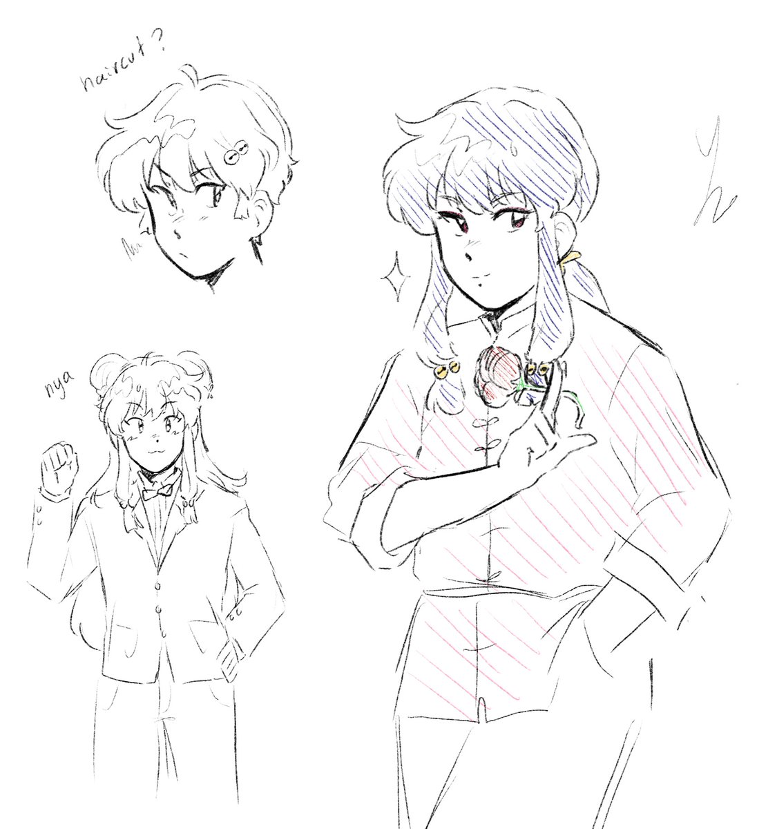 butch shampoo or smth idk idk #ranma 