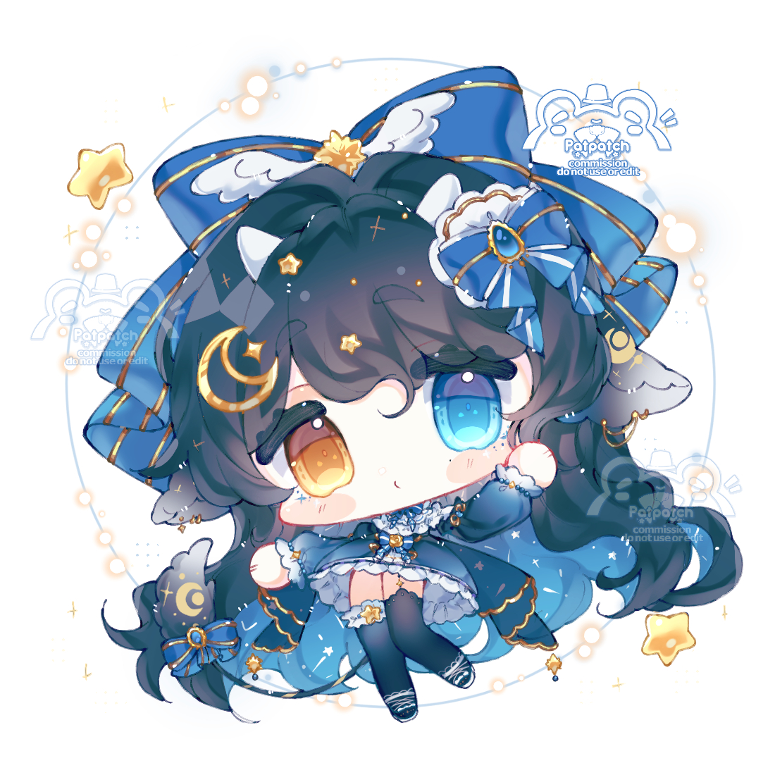 patpatch_'s tweet image. 🥺💗very detailed chibis!