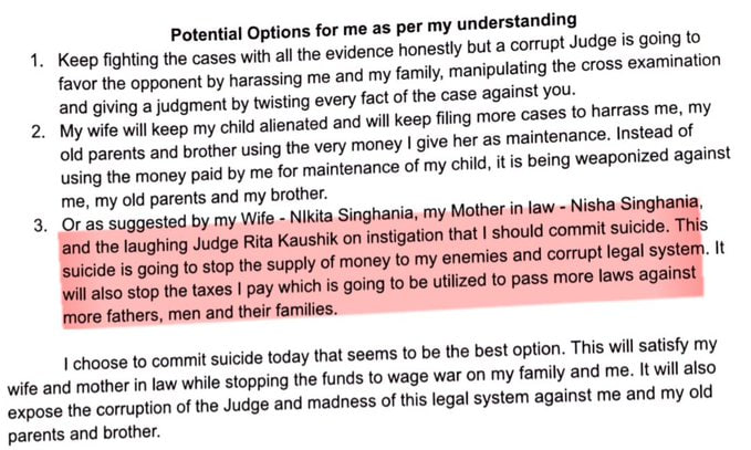 albelaindian's tweet image. They say AI can solve every problem, but even AI experts can’t figure out why Indian judiciary has created such one sided laws that destroy the lives of men.

Men aren’t enjoying freedom in independent India! 

#JusticeForAtulSubhash 
#AtulSubhash