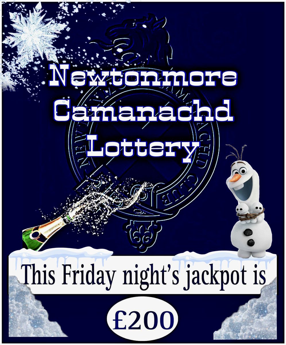 🧿 This Friday night’s lottery jackpot is £200 🧿

Playing our lottery is a simple way to support NCC, every ticket bought is a donation to the club and you might be lucky enough to win some cash too 💙

Buy tickets online at the link below ⬇️ 
play.clubforce.com/play_newa.asp?…

Thank you