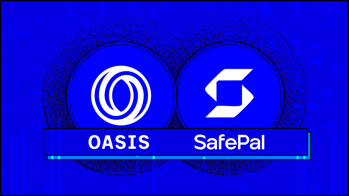OasisProtocol's tweet photo. You can now manage your Sapphire assets with @safepal software and hardware wallets! ✨ https://t.co/VRwraLSiZO